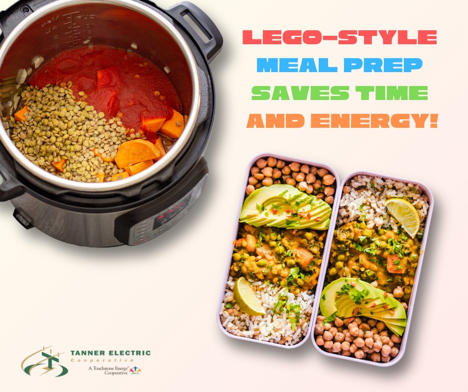 Have you seen the viral LEGO-style meal prep trend using silicone freezer trays? It’s a great way to save time and energy.   

With a slow cooker or digital pressure cooker, batch prep ingredients like vegetables, grains, legumes, soups and sauces. Then freeze the components in