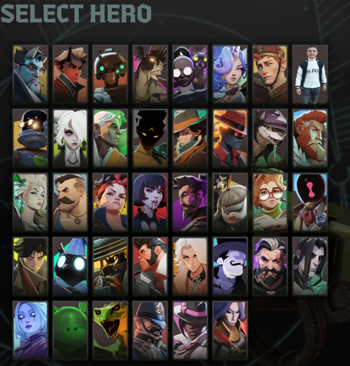 I love how colorful the deadlock roster is