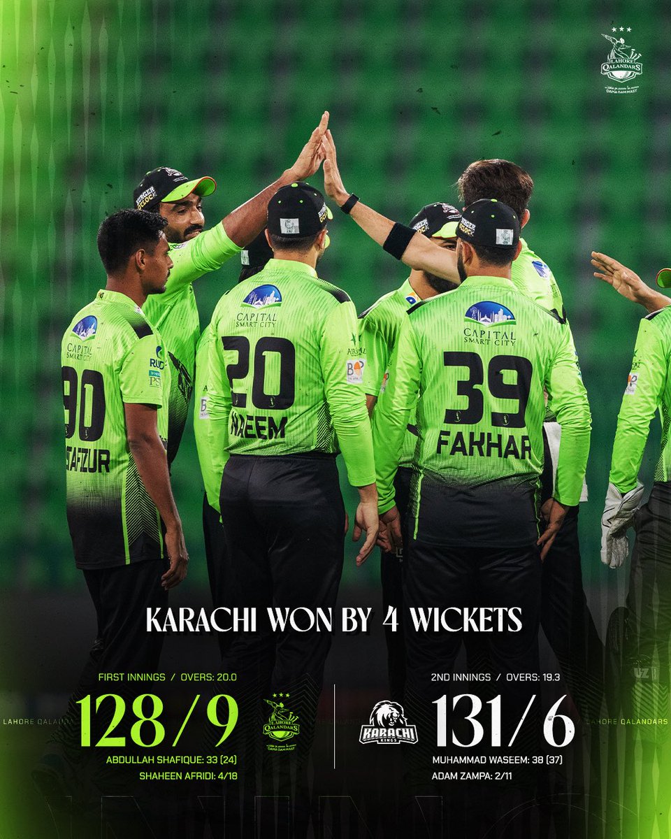 Lahore Qalandars tweet media