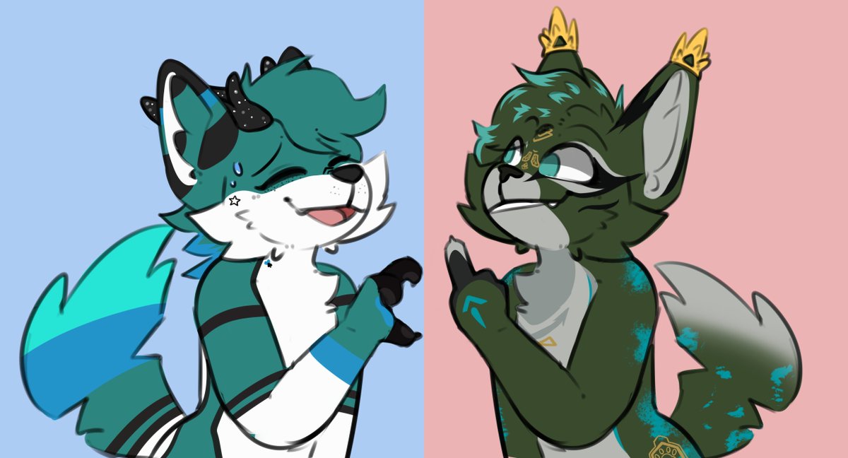 RonithaLynx's tweet photo. The cutest of them all🩵

🦊@ColdTheFox
🖌️@Jax_Collie https://t.co/X01QwE64OS