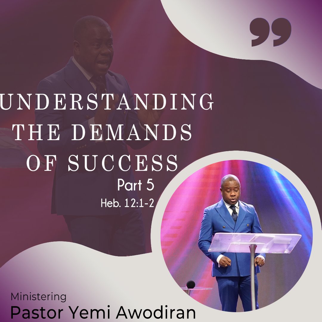 winnersedmonton's tweet photo. Teaching Series:
Understanding the Demands of Success (Pt. 5)
Message Focus: The Factor of Sacrifice
Pastor Yemi Awodiran
"Without scars you cannot be a star and that scar is Sacrifice"
#SettlementService
#LfcLiveService
#OpenDoors2026
#Winnerschapeledmonton https://t.co/V4jy8kr3TA