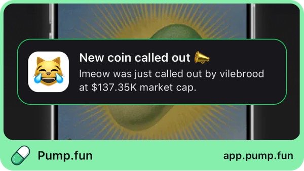 BigSolboy's tweet photo. Just called out lmeow at $137.35K mcap. Follow me on https://t.co/YPgwlEQtP8 app to get instant alerts: https://t.co/r47dGCEtdN https://t.co/gA8BC5EpxK