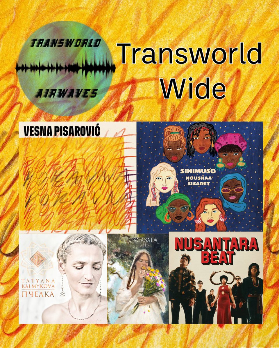 mergingarts's tweet photo. Our #TransworldWide #TransworldAirwaves starts on Sunday in Boston from 7-8pm ET on 90.3 FM and @wzbc.org, with far-reaching, immense, and spacious sounds globally, on our @RadioPacifica syndicated musical journey, archived via @MergingArts and @mixcloud. https://t.co/wroFphhwwo https://t.co/s02BC9UM9b