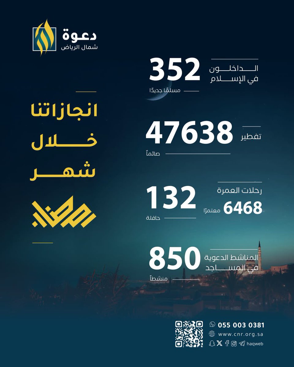 دعوة شمال الرياض tweet media