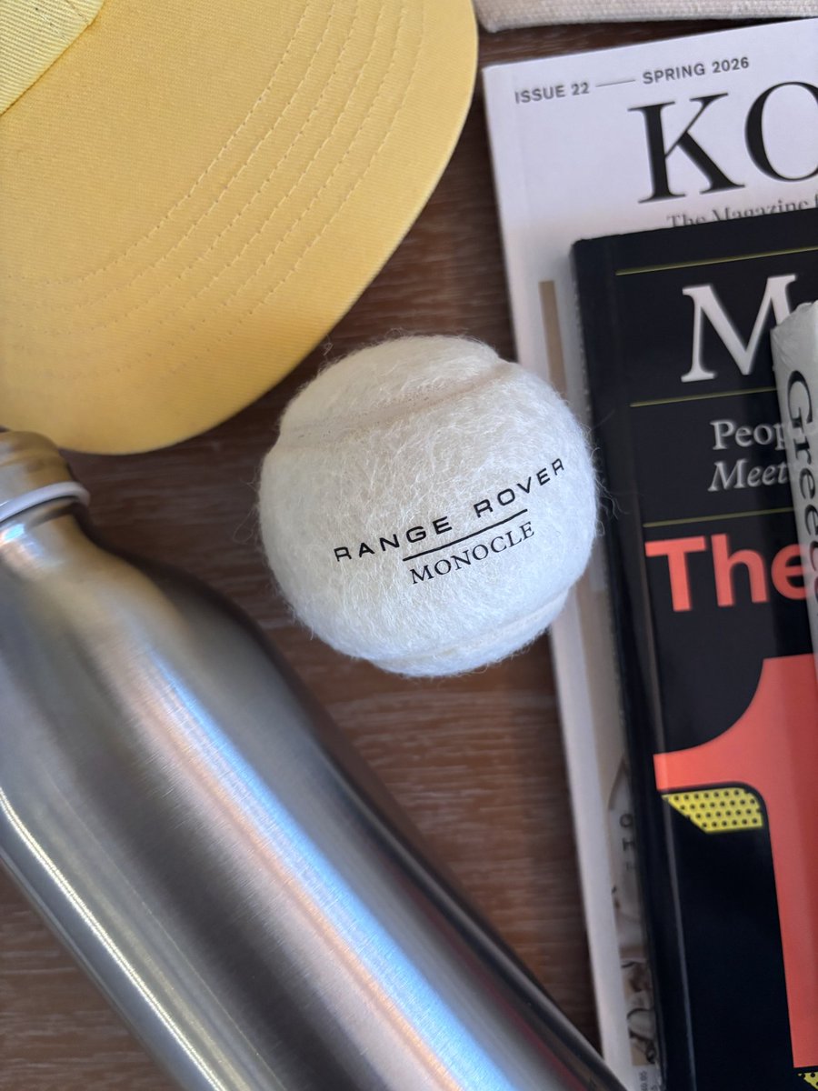 martamsamper's tweet photo. When the event makes it out of the slide deck and into a Nikos Valsamakis villa 🥳

Lucky to work on the @RangeRover x @Monocle partnership. This is what shared values look like when they’re actually activated. https://t.co/PJzoF2ld7q