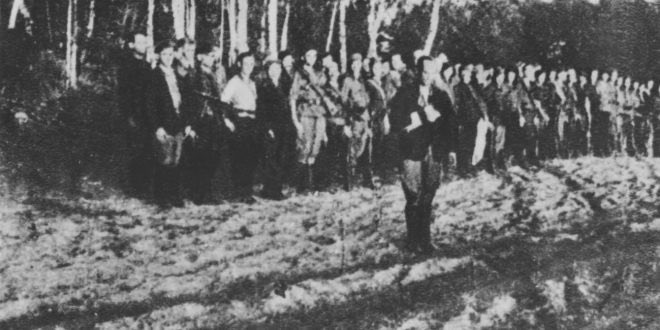 ArkadyRzegocki's tweet image. March 29–30, 1943  
The “Jędrusie” partisan unit, active in the Mielec–Tarnobrzeg area, raided a Gestapo jail in Mielec (now: 15 Kościuszki St.).

Around 180 prisoners were freed—many saved from execution or Auschwitz. 

#PolishResistance #WWIIHistory #Poland #NeverForget