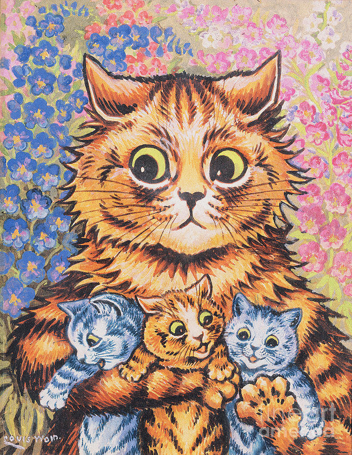 Louis Wain Bot tweet media