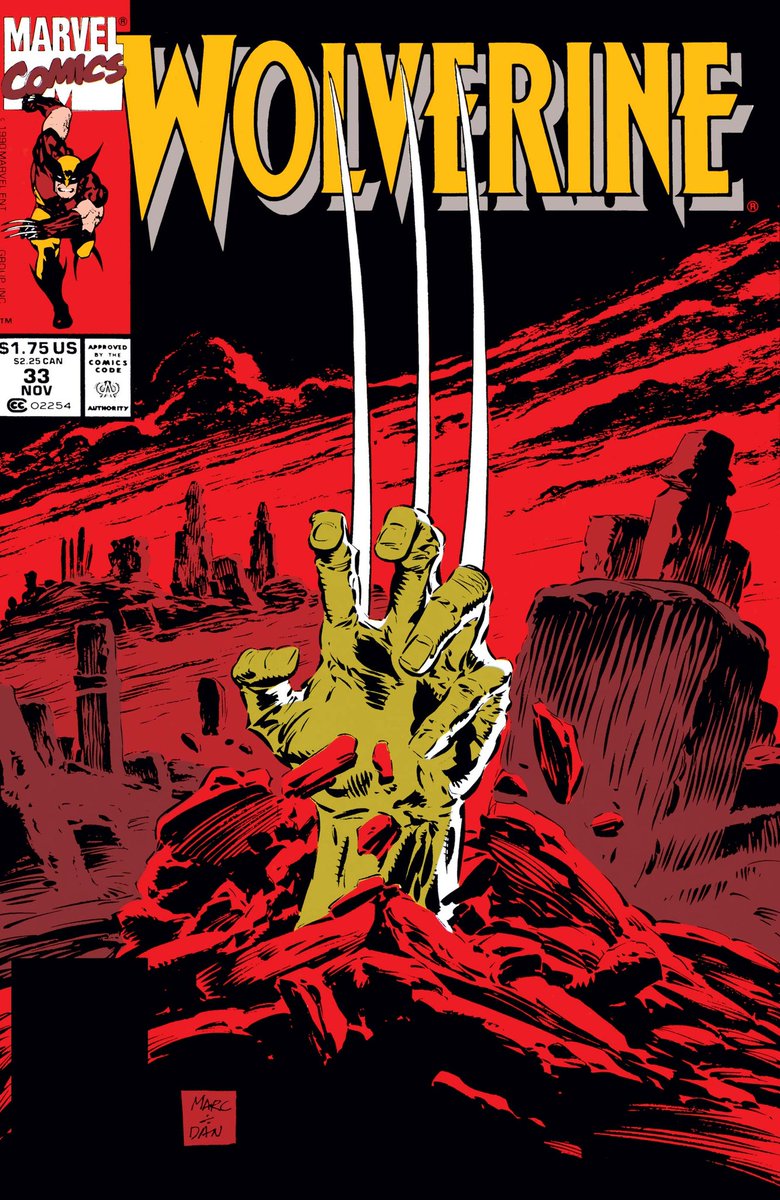 OskarMRius's tweet photo. Hoy cumple 68 años Marc Silvestri, 
uno de mis dibujantes favoritos en los 80's.Conan,Spiderman..
Creo que su cénit lo alcanza en Uncanny y Lobezno para después perderse en copiar a Lee.
La Caída de los Mutantes sigue siendo una de mis sagas favoritas. https://t.co/V6qn1Uv9WL