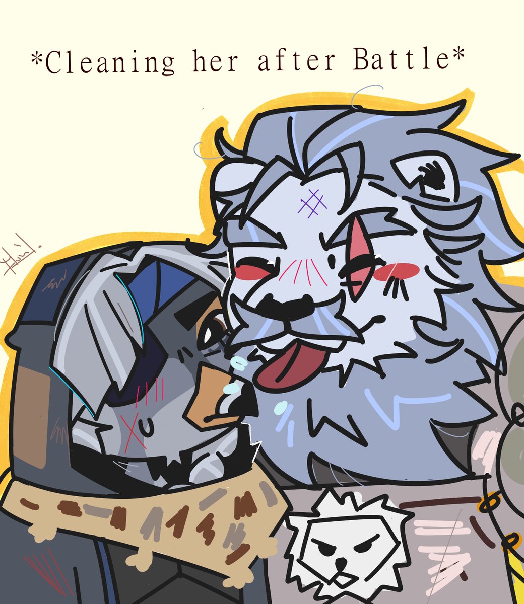 chiniaaa's tweet image. Cleaning or eating? ana design: @bubbagumcone 
#Anahardt #Overwatch #OverwatchFanart