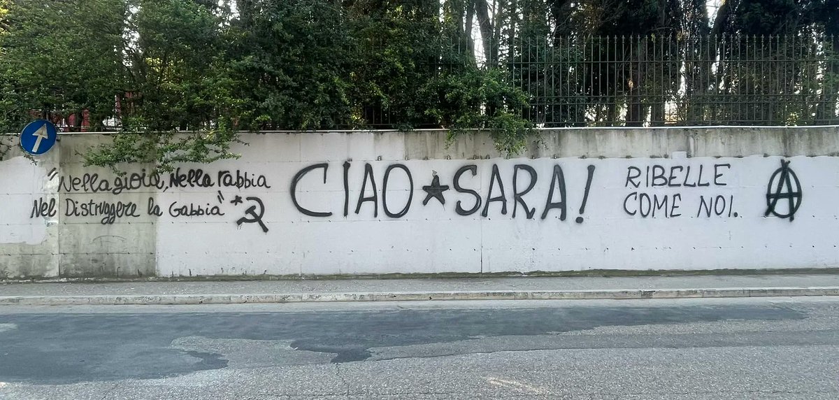 An Sara. Die Revolution hat ihre schönste Blüte verloren. | "Trotz der unterschiedlichen Wege, die wir eingeschlagen haben, wirst du für immer unsere Genossin, unsere Freundin, unsere Schwester sein." | bonustracks2.noblogs.org/post/2026/03/2…