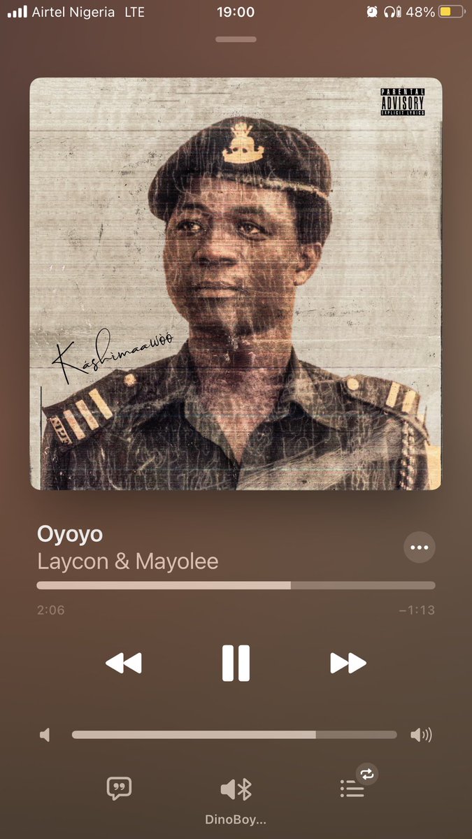 Dinoboy1905's tweet photo. Bro .. I’m not even overdoing it at this time .. Laycon the sky is your limit 

As a music lover there is no way you spin this and won’t feel it in your soul https://t.co/OPH0JZzJZ5 https://t.co/qSdizQh3hN