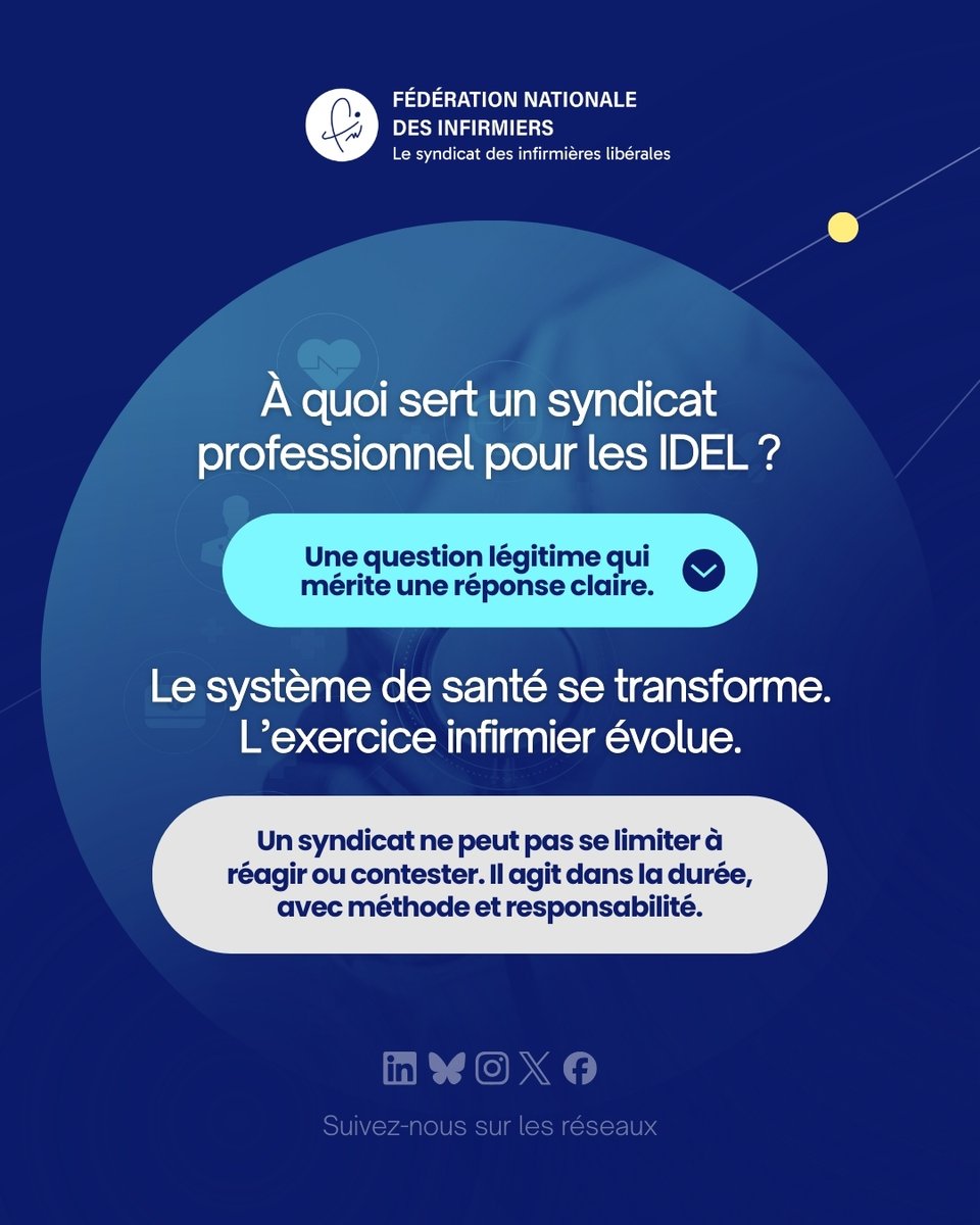 Fédération Nationale des Infirmiers tweet media