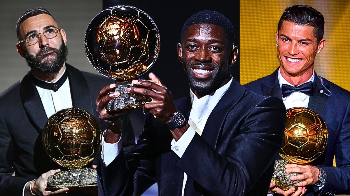 PSGINT_'s tweet photo. ๐จThe 3 UNANIMOUS Ballon D'Ors EVER:
1- Cristiano Ronaldo 2016 (429 points ahead of 2nd)
2-Karim Benzema 2022 (356 points ahead of 2nd)
3- OUSMANE DEMBELE 2025 (321 points ahead of 2nd) https://t.co/wreyJnypWA