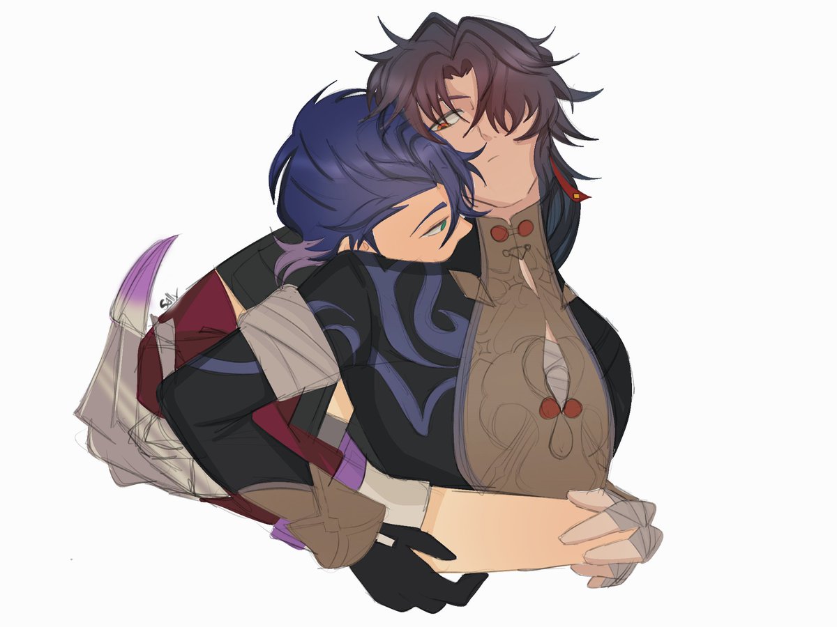 sallyastral's tweet photo. i missed sampo and blade like a mf actually #renpo #HonkaiStarRail https://t.co/Ep2hQjkHVy