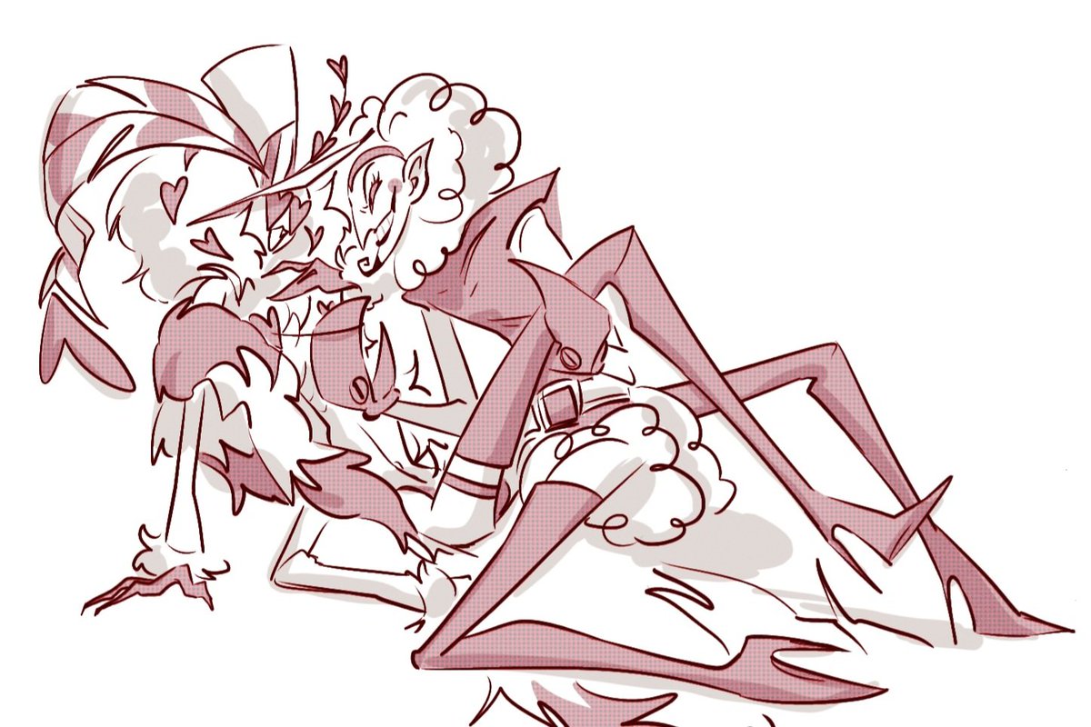 _Damn_papiBOX's tweet photo. #HazbinHotelValentino
#PPGHIM
내가 사랑하는 두 빌런들 ❤️❤️ https://t.co/HzM3ibMugw