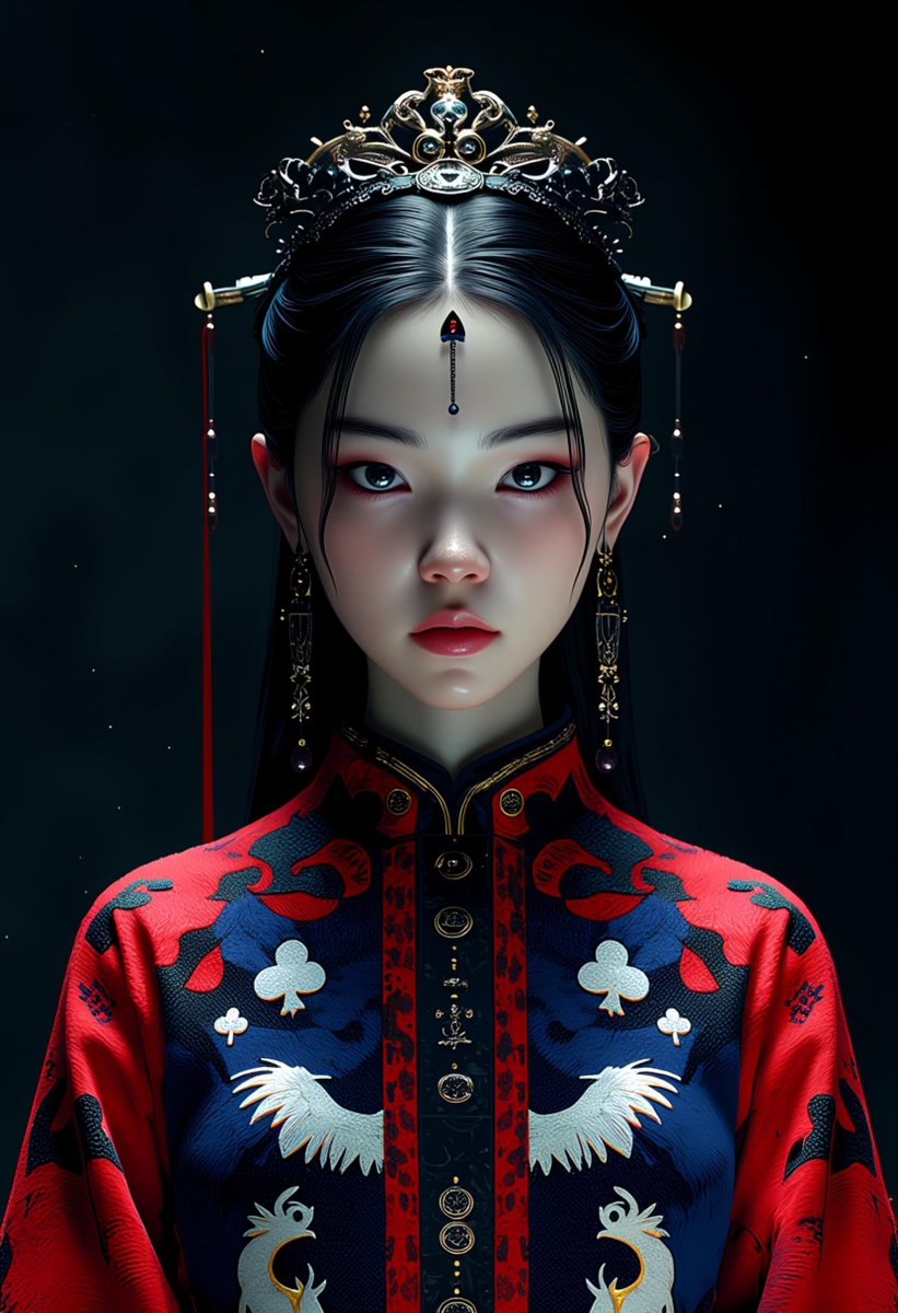 Moko1234559's tweet photo. Seupeideu-ui yeo-wang (Spades) part 2
#queenofspadesKR #queen #AIArtwork #AIartists #AIart #aiartlove #aigeneratedart #Seupeideu_ui_yeo_wang #aiartist #fantasy #aiengineFluxP #ai̇girls #aidrawing #aiartsociety #aiartgallery #magical https://t.co/jDierZadr9
