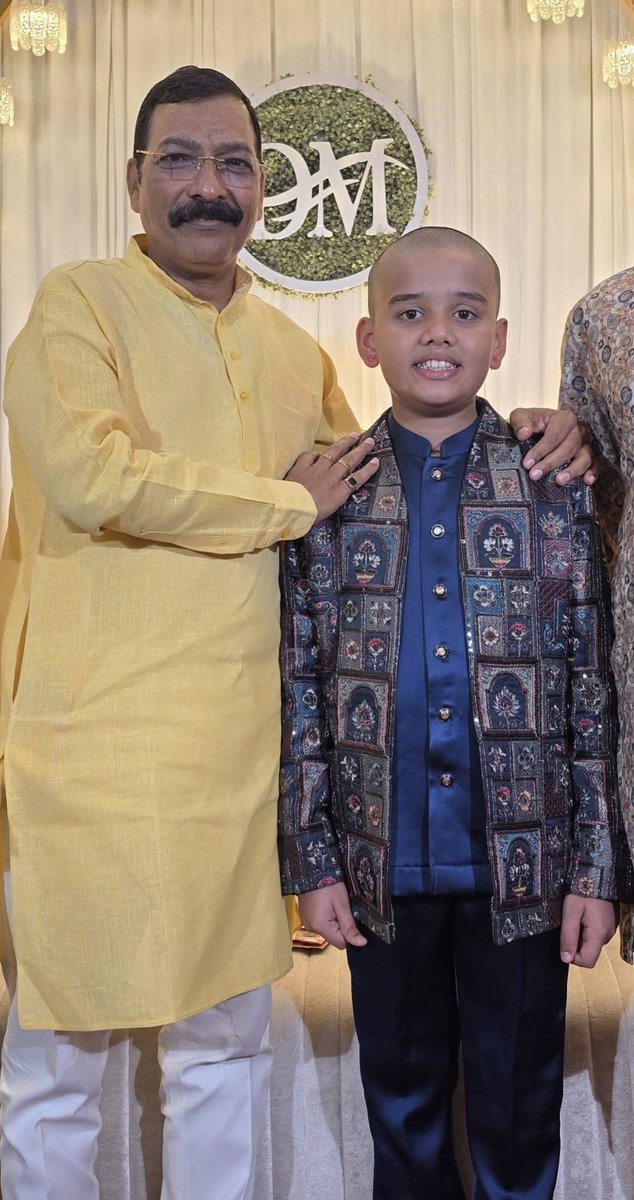 GMohapatraBjp's tweet photo. Attended Divyanshu’s auspicious Bratopanayan ceremony, offered blessings and wished him a bright future and long life.
#Upanayan #Bratopanayan #Blessings #OdishaTradition #CulturalHeritage https://t.co/lkYVFXkM4E
