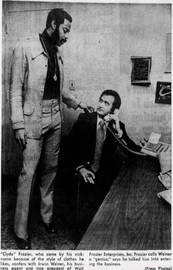 YvanMontgury's tweet image. “I've seen guys who say I shouldn't own a Rolls-Royce. I don't do it to flaunt it. It's just that I never could have it before and now I can afford it. I don't abuse the privilege of being Walt Frazier.” 

The man of the people whom everyone admires #NewYorkForever

Happy 81st