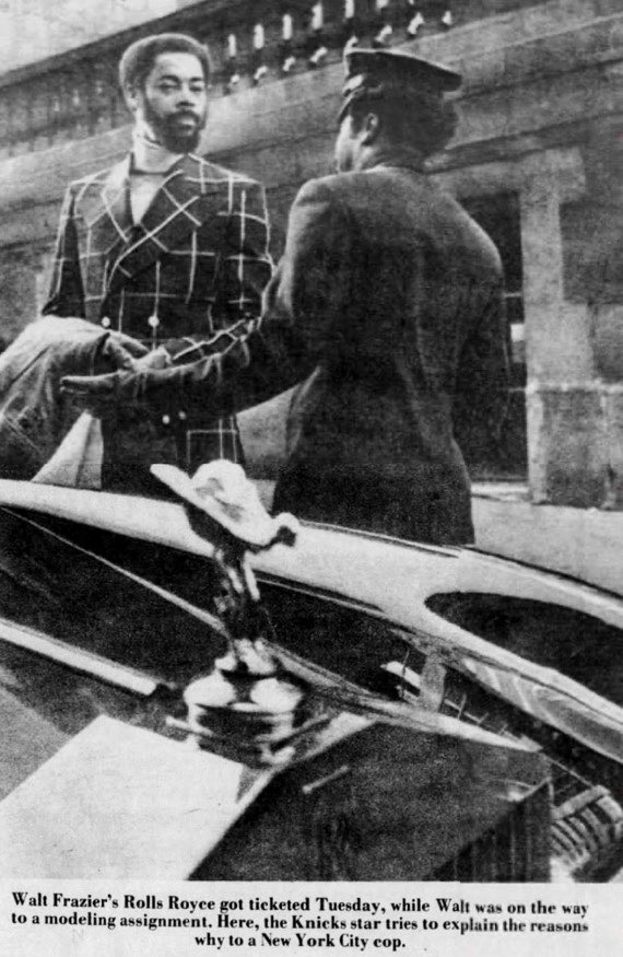 YvanMontgury's tweet image. “I've seen guys who say I shouldn't own a Rolls-Royce. I don't do it to flaunt it. It's just that I never could have it before and now I can afford it. I don't abuse the privilege of being Walt Frazier.” 

The man of the people whom everyone admires #NewYorkForever

Happy 81st