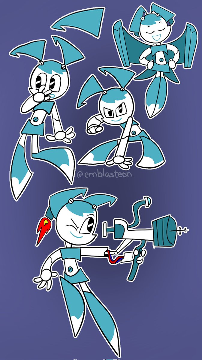 emblastoons's tweet photo. jenny wakeman repost, some of my first Jenny drawings trying to emulate the character design https://t.co/PQyz0yhGF6