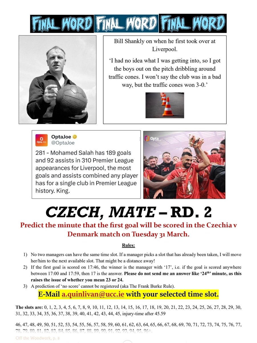 UCC Staff Fantasy Football tweet media
