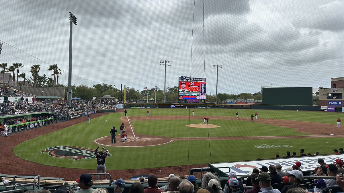 Great day for some baseball! <a href="/JaxShrimp/">Jacksonville Jumbo Shrimp</a> is always an awesome game day experience.