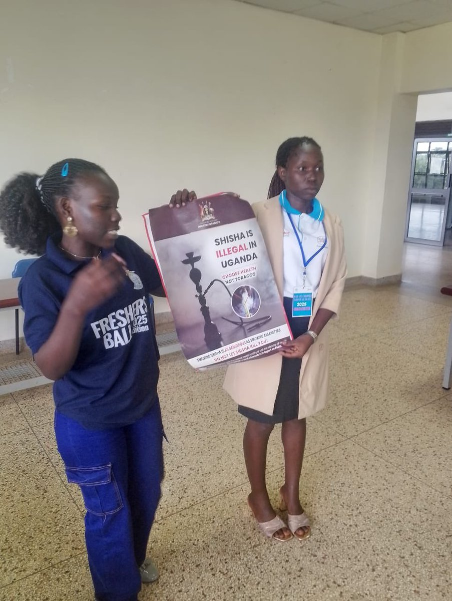 GUTobaccoCtrl's tweet photo. The YTFC had a one on one educative session with students of Ocer Campion and the Social Medicine club  during a debate training by the Gulu University debate association. We exposed the tobacco industry and their tricks @FCTCofficial @WHORepinUganda @WHOUganda @MinofHealthUG https://t.co/bUrtmlAHSf