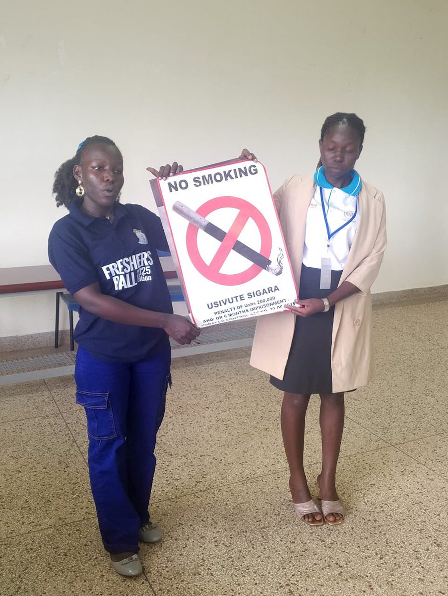 GUTobaccoCtrl's tweet photo. The YTFC had a one on one educative session with students of Ocer Campion and the Social Medicine club  during a debate training by the Gulu University debate association. We exposed the tobacco industry and their tricks @FCTCofficial @WHORepinUganda @WHOUganda @MinofHealthUG https://t.co/bUrtmlAHSf