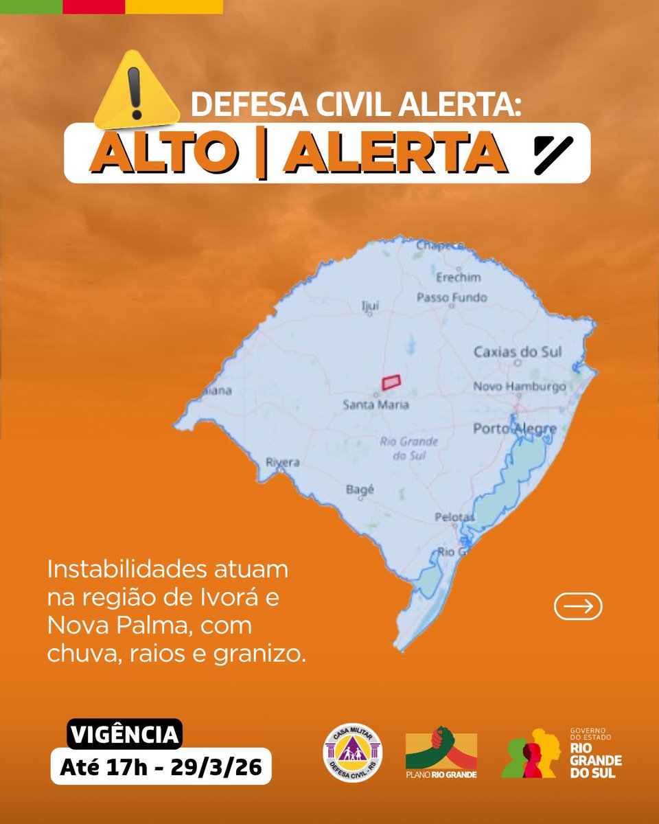 Defesa Civil RS tweet media