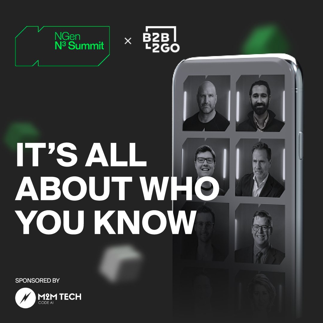 NGen_Canada's tweet photo. #N3Summit is just a few days away! Get a head start with your networking by signing up for the B2B/2GO app!

Reserve your spot for expert-led workshops, connect with fellow attendees and curate your agenda all at the palm of your hand.

🔗Join B2B/2GO now: https://t.co/I4sTR9oUW3 https://t.co/KYyGIyA0eA