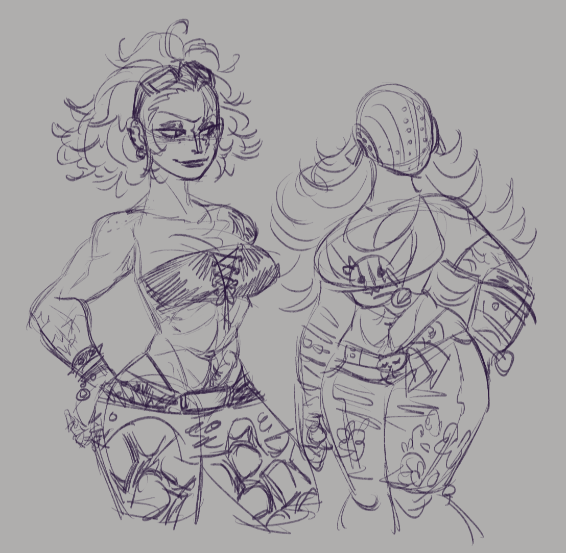 reposting these cuz they're my faves, FemKid and femKiller designs I never stop thinking about