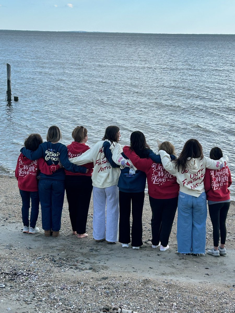 Adidsomthingbad's tweet photo. We had a family girls trip and all got matching #unwell sweatshirts for it!  @callherdaddy https://t.co/1hRt60Zbxt