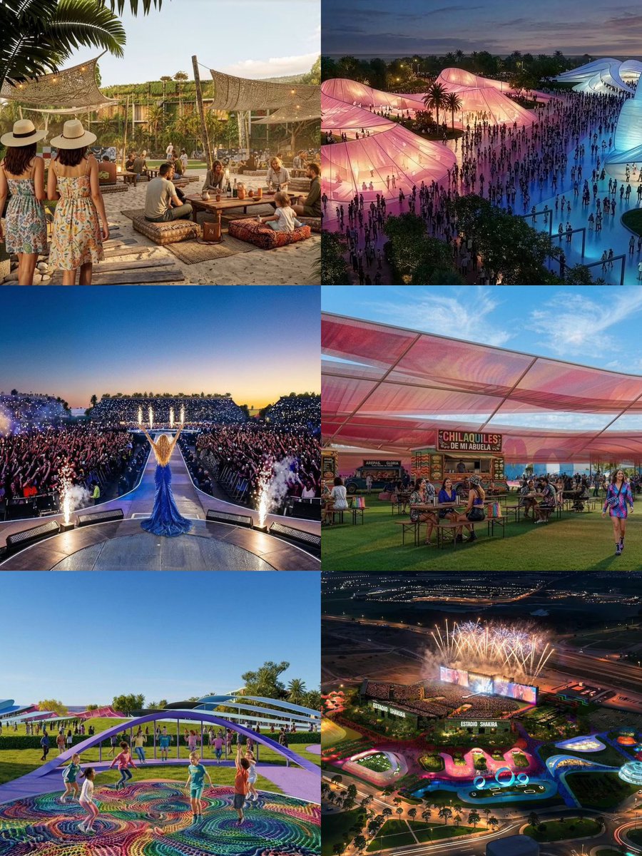 Due to UNPRECEDENTED demand, Shakira has announced 11 STADIUM shows in Spain after her first 9 shows at “Shakira Stadium” completely SOLD OUT during the pre-sale.

Live Nation will build a GIGANTIC stadium for Shakira in Madrid, with an entire Park dedicated to the Latin legend.