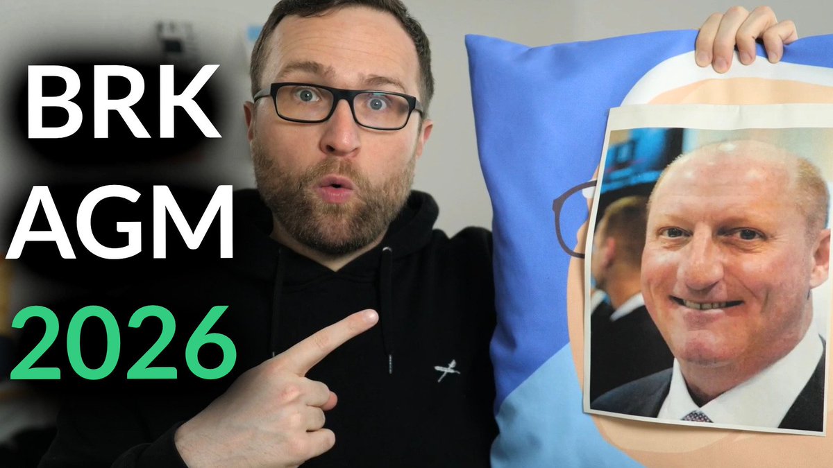 Are you planning to attend the 2026 Berkshire Hathaway Annual Meeting? 🏟️

Watch my latest video to learn all you need to know!

I cover everything from A like Accomodation to Z like zTrip Taxi in Omaha!

Watch it here: youtu.be/Ax-CEl2qA4I