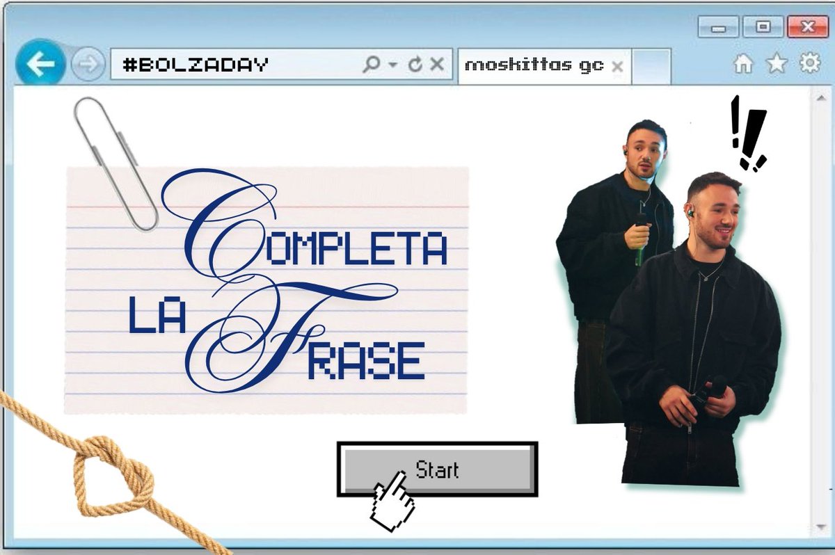 moskittas's tweet photo. ✩࿐࿔  ¡FELIZ #bolzaday ! 
- de parte de moskittas gc, le traemos esta dinámica donde completaran la frase de balza/acerca de balza a lo largo de los streams.

 mucha suerte y disfruten 🪰💘 https://t.co/HwRG7hJNJu