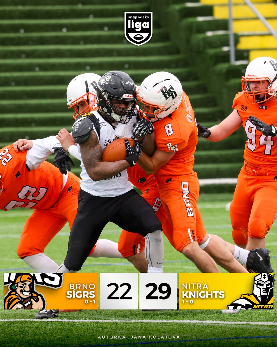 Swaglabinc's tweet image. SWAG LAB uni's made their debut today in the @CAAF_cz league (Czech Republic)! Thank you Brno Sigrs for the opportunity to help with the complete team re-brand. New logo, new look and new ORANGE CRUSH uniforms. #BadBoyz #FootballFam @JosephGibbs6 @SDmesafootball