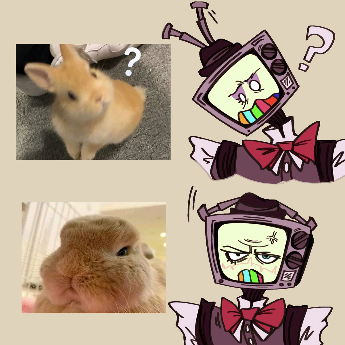 Sugarrifiic's tweet photo. He is so bunny coded help
#zaminations #mrpuzzles #CallingAllVillains #fanart #fyp https://t.co/HyvRmQQ4SJ