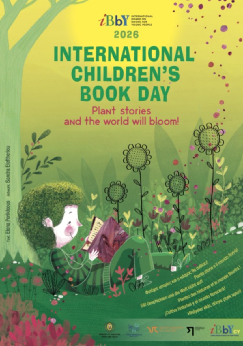 LiteracyBurnaby's tweet photo. 📚🌱 Celebrate International Children’s Book Day on April 2! Join the world in inspiring young readers with this year’s theme: “Plant stories and the world will bloom”, sponsored by IBBY Cyprus.

🔗 https://t.co/8gzBHlhCgx

#ICBD26 #ChildrensBooks #YouthLiteracy https://t.co/5J1claNHIv