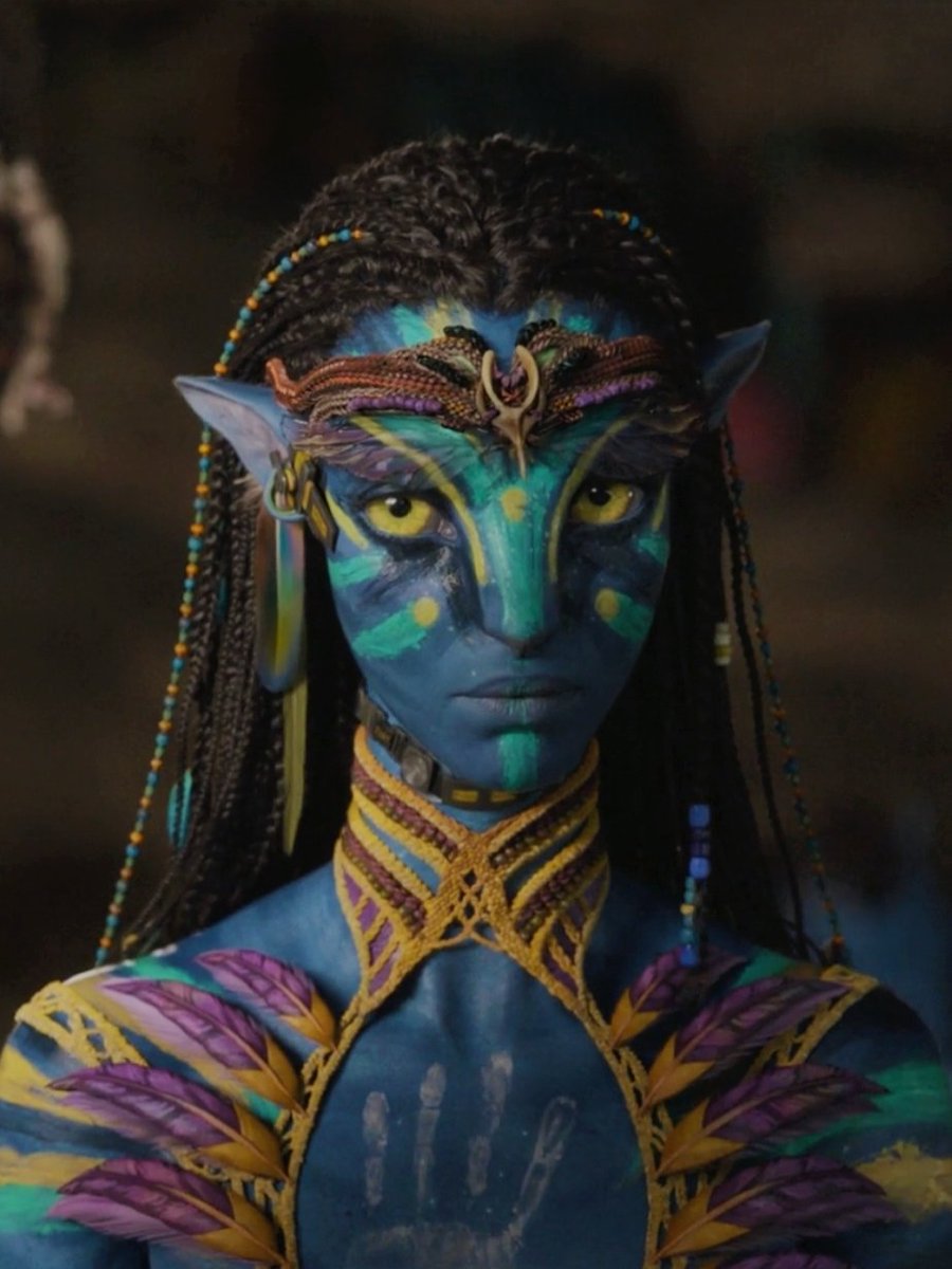 fkew_vitra's tweet photo. Neytiri's final battle look is insane. https://t.co/edmRxGXUIZ