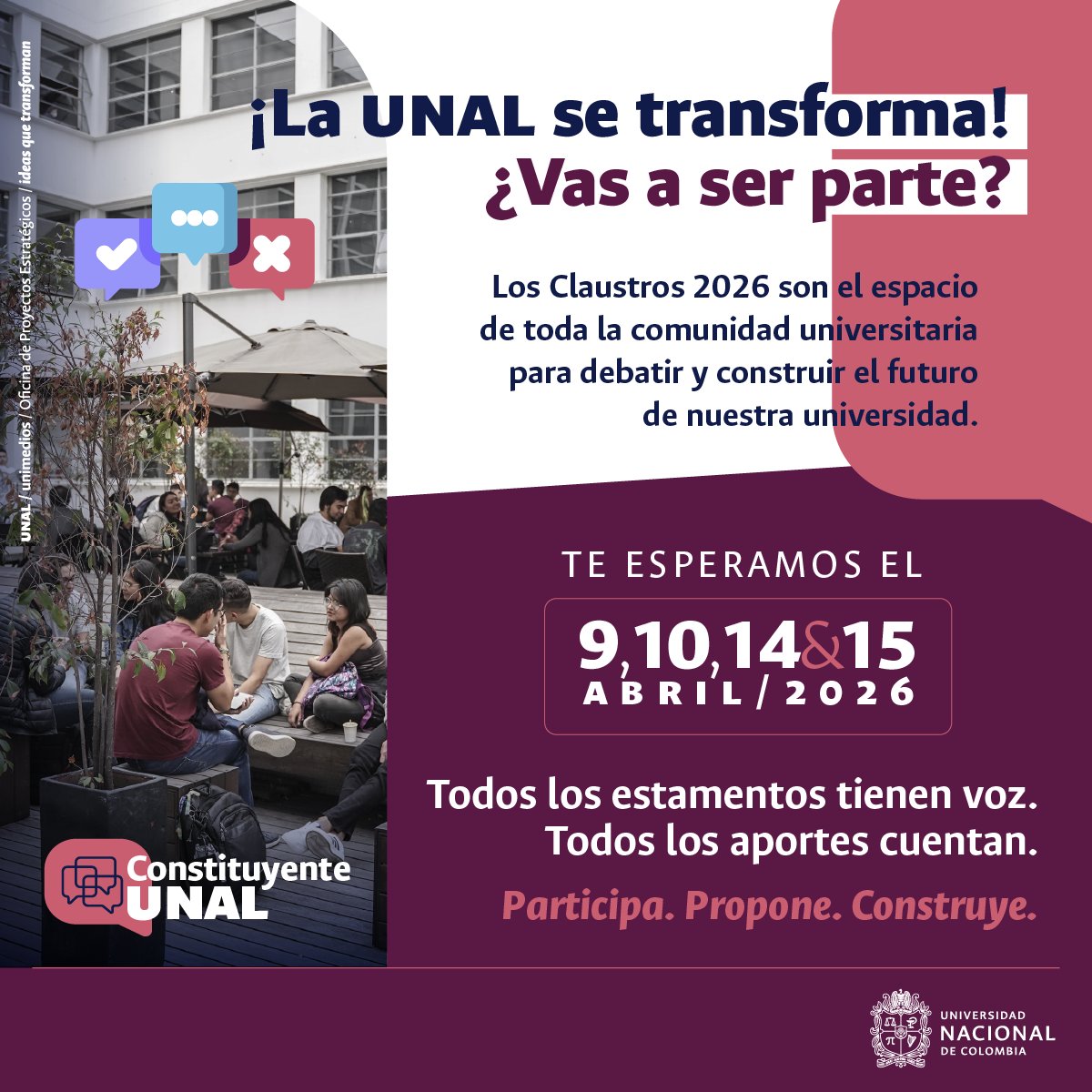 Universidad Nacional de Colombia tweet media