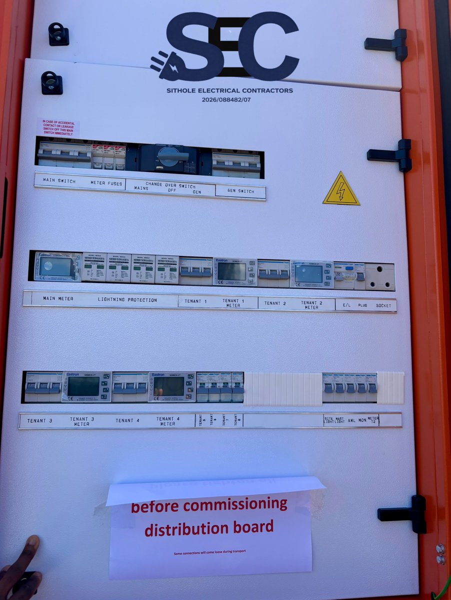 sitholeelectric's tweet photo. Building a new DB for Telkom and Vodacom. Quiet work, serious responsibility. https://t.co/bh1ie2xniN