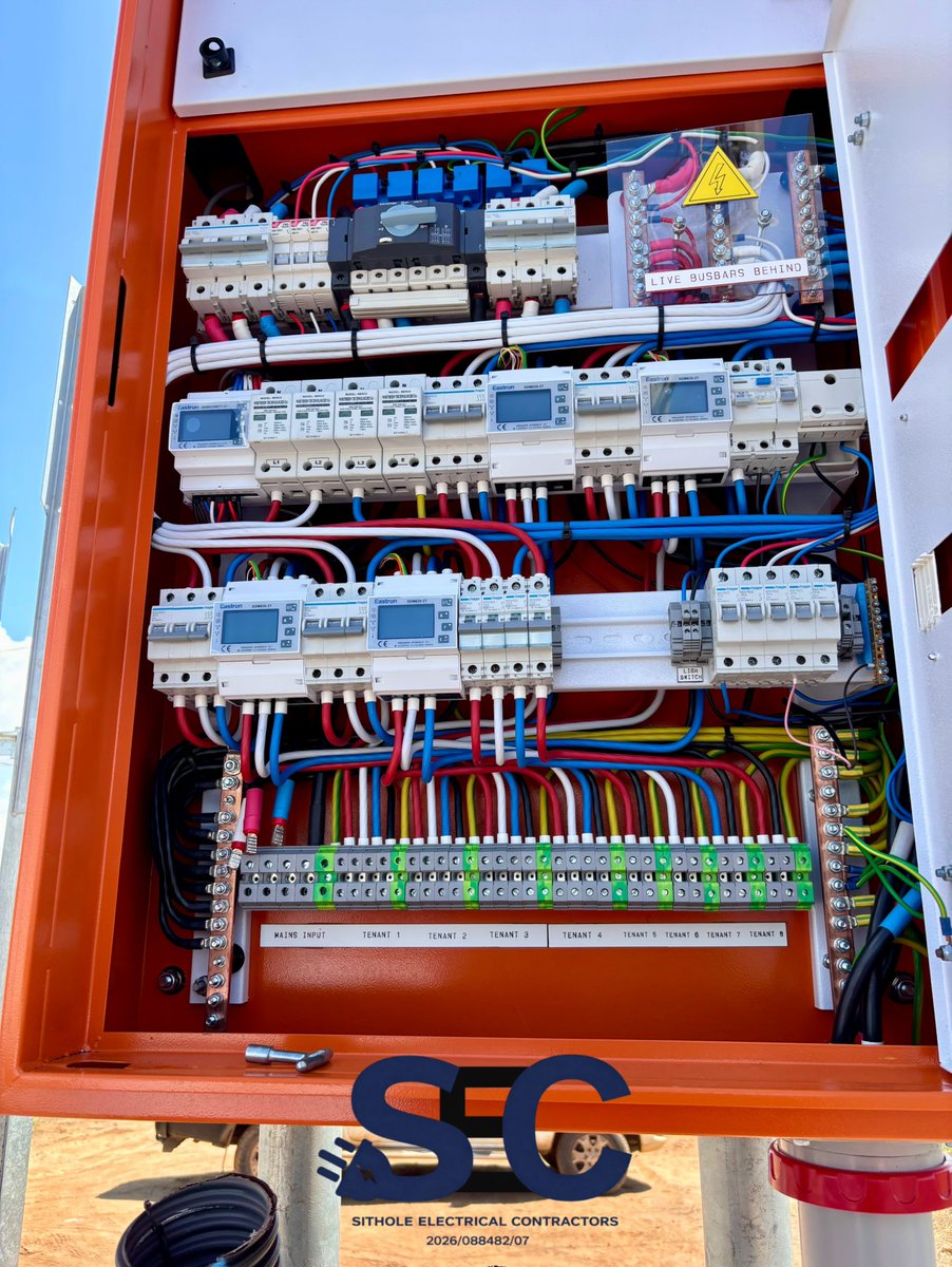 sitholeelectric's tweet photo. Building a new DB for Telkom and Vodacom. Quiet work, serious responsibility. https://t.co/bh1ie2xniN