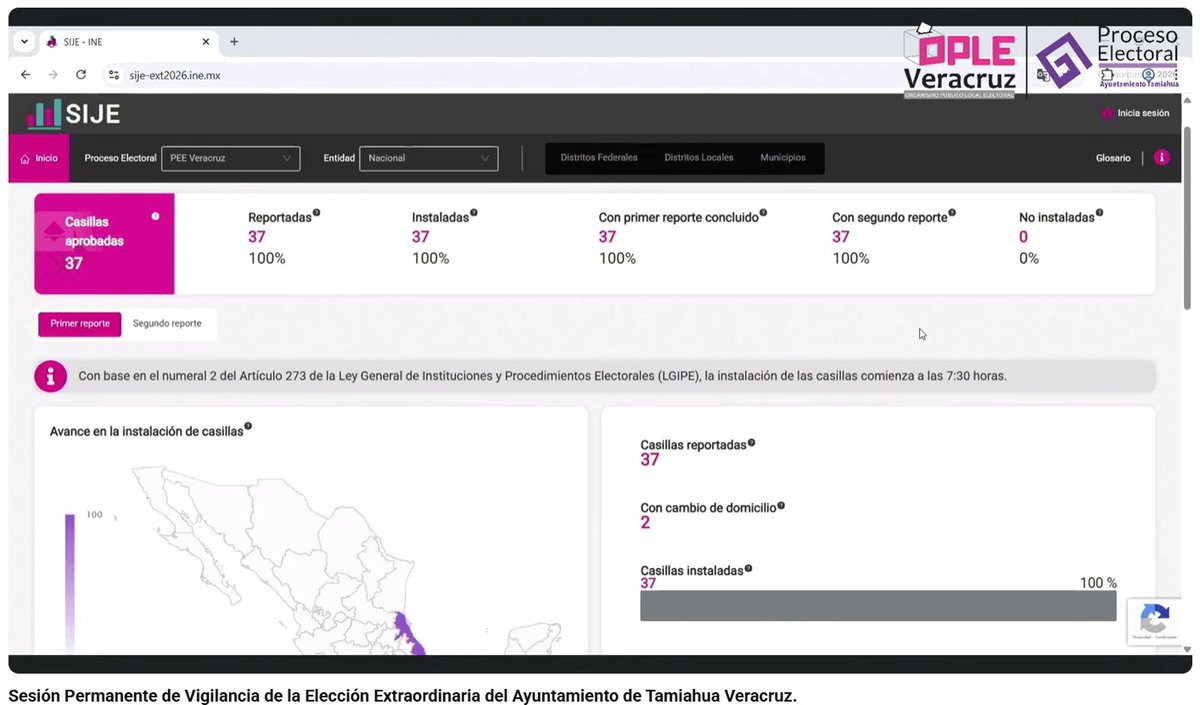 Marisol_OPLEVer's tweet image. #AEstaHora | Reanudamos la Sesión Permanente del #CG para la Vigilancia de la Elección Extraordinaria del Ayuntamiento de #Tamiahua🗳
Sigue la transmisión en vivo en el siguiente enlace 👇
youtube.com/live/Az8EsVQlr…