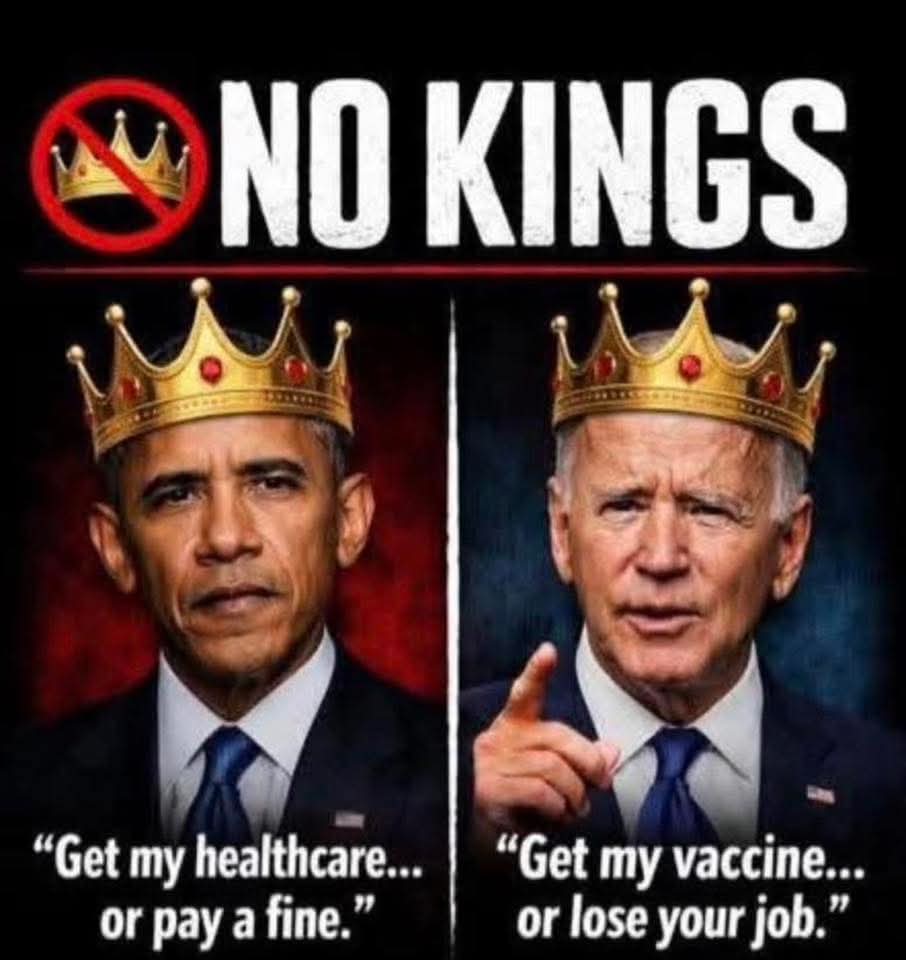 <a href="/drsimonegold/">Dr. Simone Gold</a> Trust was hacked to shreds.

Blindly following the propaganda was the norm for the masses of Sheeple. 

Pushing the poisonous mRNA stuff on others via bullying was abusive. 

Giving it to innocent children is evil. 

And they are marching saying no kings?  Who were the tyrants?