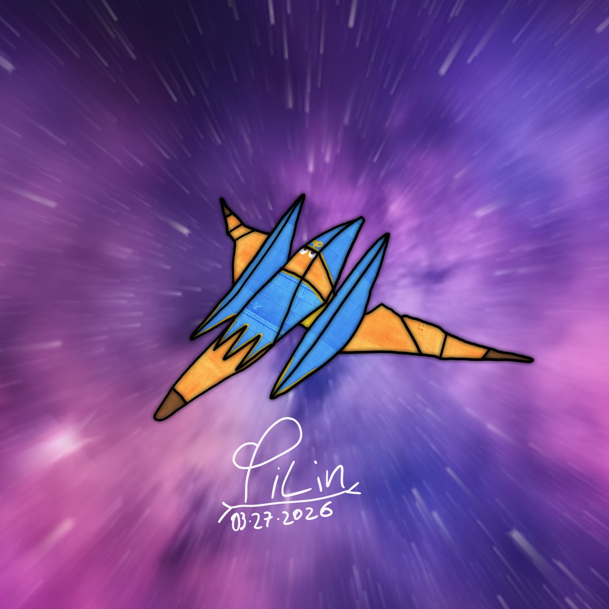 qpil_in's tweet photo. #GENOVEMBER Day 27:
Starwing / Geno Wing (Geno as Airwing)
WDYM FOX MCCLOUD WILL BE IN MARIO GALAXY MOVIE!? Man I hope they play Corneria Theme from SNES Star Fox, cuz this tune is nostalgic to me, cuz I played a lot of SMBX https://t.co/d1ORrQquFe