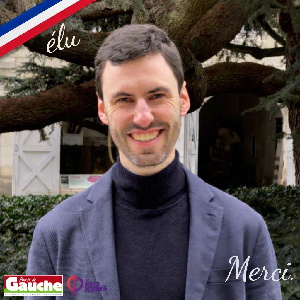 🔴 ÉLU — Une semaine après, merci pour votre confiance.
Fier et conscient des responsabilités.
Merci aux militant·es pour leur énergie sur le terrain. Avec mes 6 camarades insoumis·es, nous sommes déjà au travail pour mettre en œuvre nos engagements.
#municipales2026 #Tours #LFI