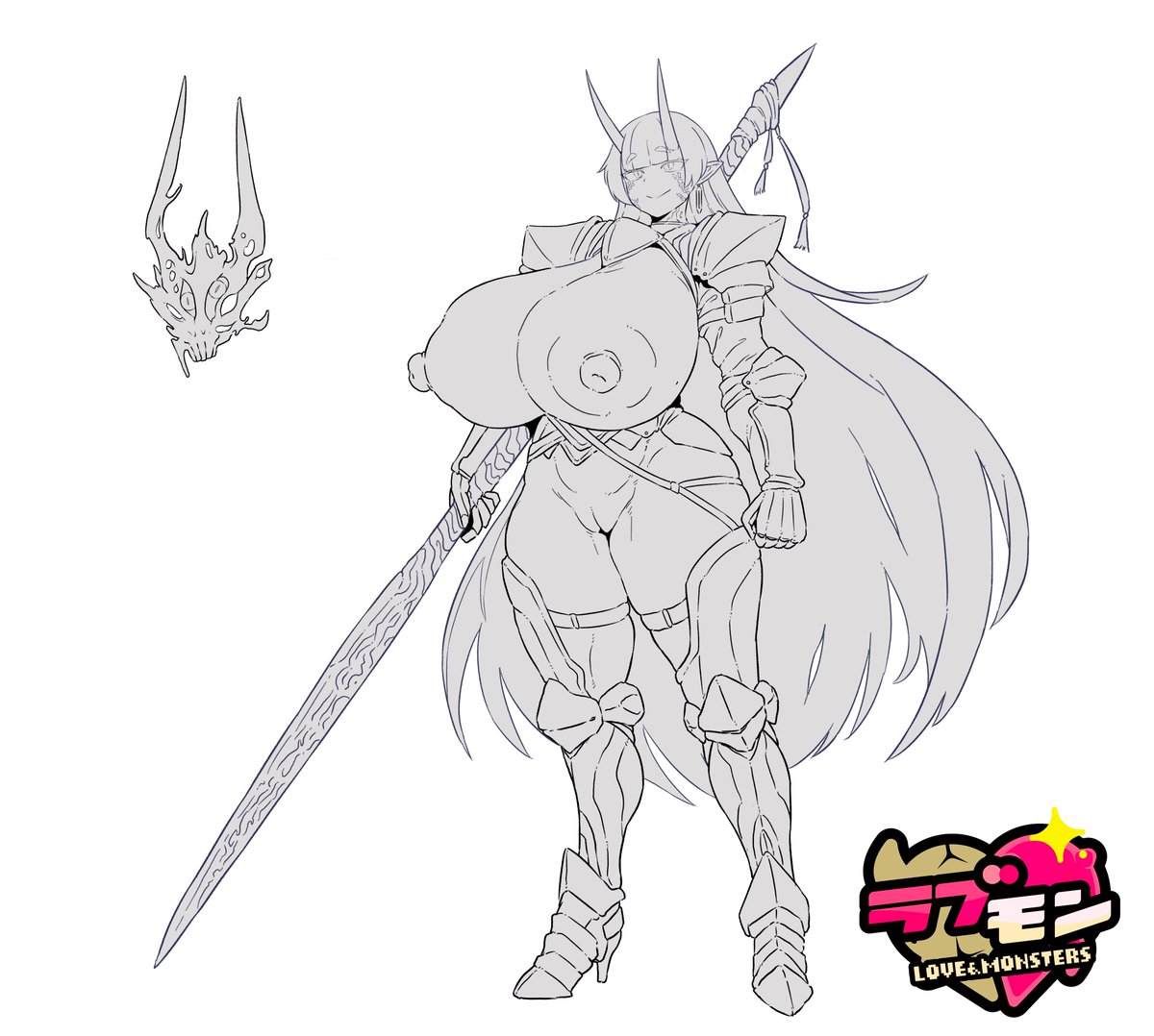 悪魔娘アロ( commissions open) tweet media