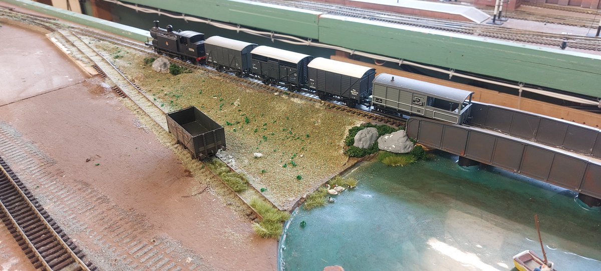 Jmodelrailgroup's tweet photo. More scenery on the tramway / disused line. https://t.co/iWYdtZokjn