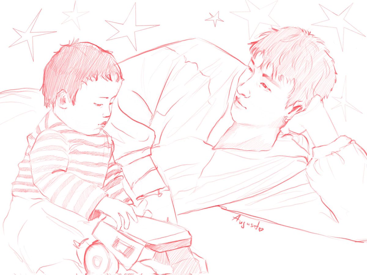 They are so cute 😍 

#StrayKids #Bangchan #straykidsfanart #skz