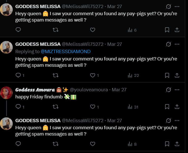 Goddess MirahBella tweet media